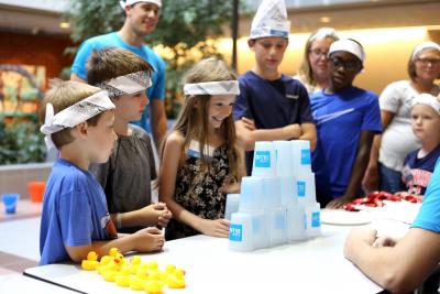Fearless Day cup stacking